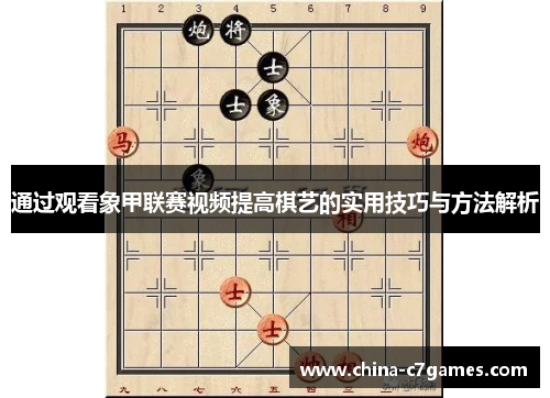 通过观看象甲联赛视频提高棋艺的实用技巧与方法解析